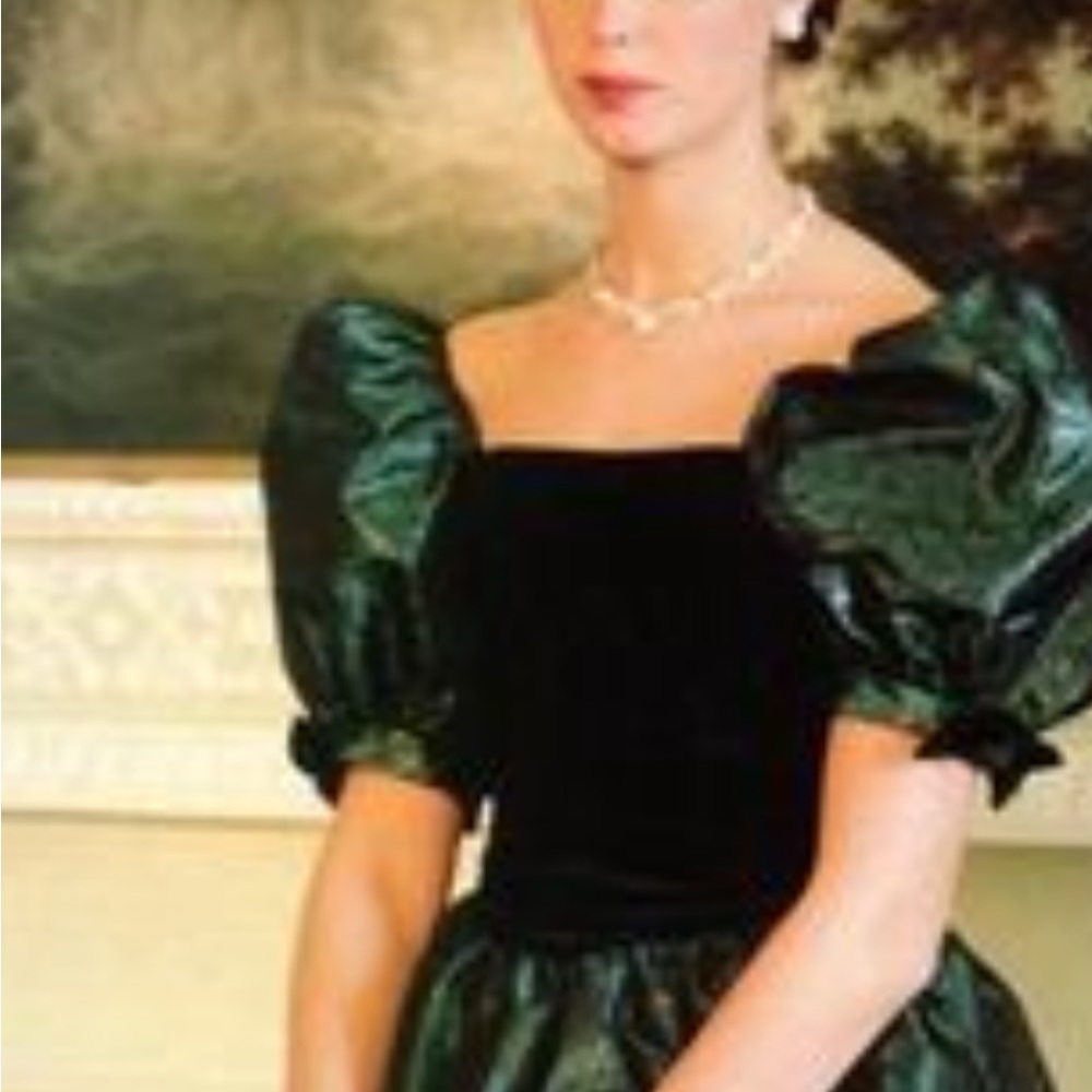 Laura Ashley vintage holiday dress